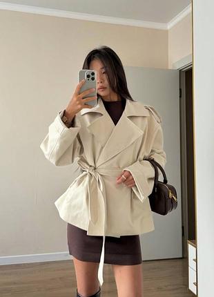 Тренч на підкладці 4