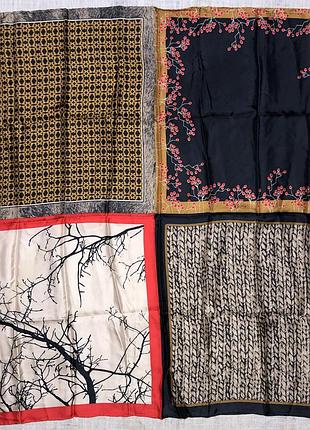 Esprit шовкова хустка каре роуль платок