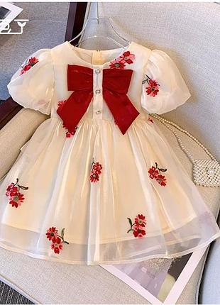 Детское нарядное платье