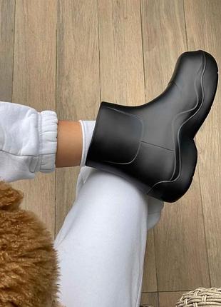 Красивые резиновые ботинки 36-41