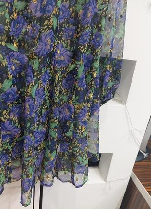 Прозрачное воздушное платье 4