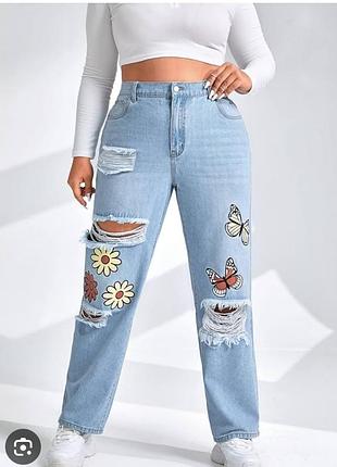 Джинсы баталы.