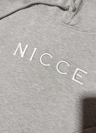 Чоловіче сіре худі nicce розмір l 3