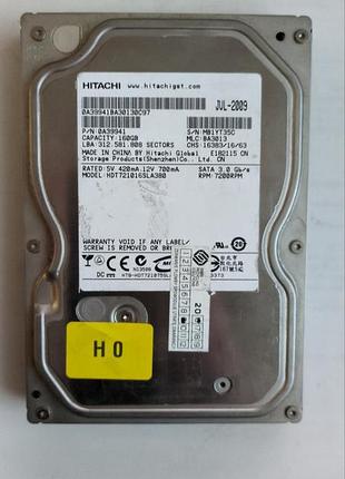 Донор hdd hitachi hdt721016sla380 h0 110 oa90158 01 sta 0d7