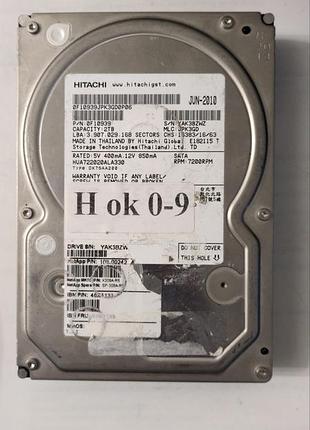 Донор hdd hitachi hua722020ala330 h0123456789 110 0a90210 01 jk1 1d1