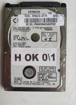 Донор hdd hitachi hts543232a7a384 h01 220 oa90269 01 e20 342