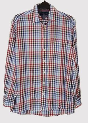 Німецька чоловіча сорочка в клітинку р.54-56 нова casa moda comfort fit