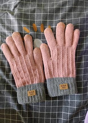 Рукавички жіночі з сенсорними пальцями