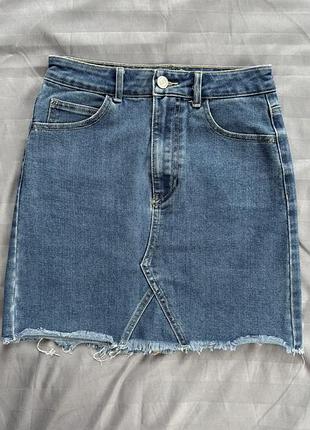 Джинсова спідниця