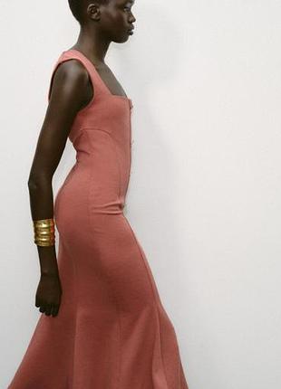 Zara платье миди 3