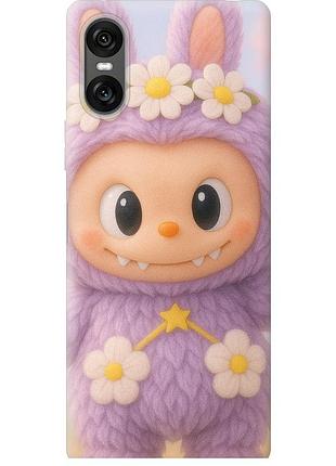 Чехол силиконовый на телефон sony xperia 10 vi лабубу 1 "6709u-3976-58250"