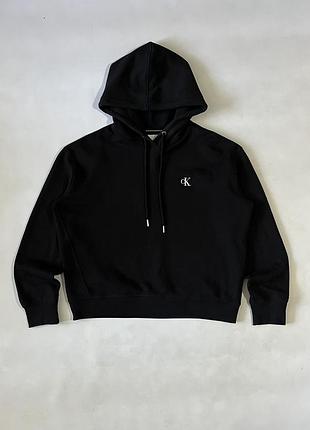 Жіночий худі calvin klein чорний кельвін кляйн розмір xl оригінал