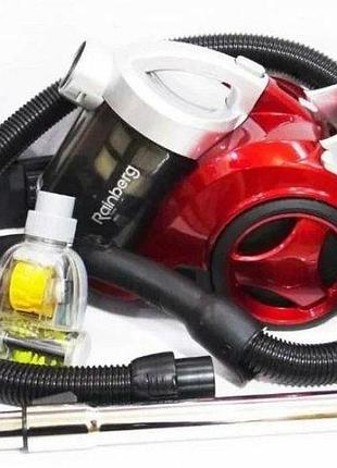 Хороший циклонный пылесос для дома с контейнером rainberg rb-655 tb колбовый без мешка для сухой уборки