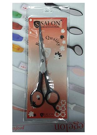 Профессиональные ножницы для стрижки волос salon professional 5,5 с пластиковыми ручками
