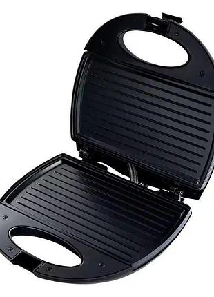 Гриль sokany kj-102 антипригарное покрытие черный 750 вт