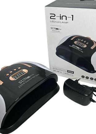 Uv led лампа sun c4 plus захист від перегріву датчик руху 256 вт