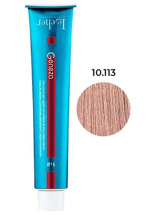Професійна стійка аміачна крем-фарба для волосся le cher geneza 10.113 (10ud) з протеїнами шовку 100 мл