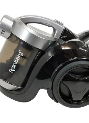 Контейнерний потужний пилосос електроплита rainberg rb-655 — 3500вт 2 конфорки чорний