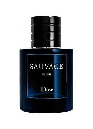 Духи мужские тестер dior savage elixir парфюмированная вода для мужчин 60 мл