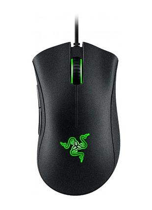 Игровая мышь razer deathadder essential зеленый оптический сенсор 6400 dpi