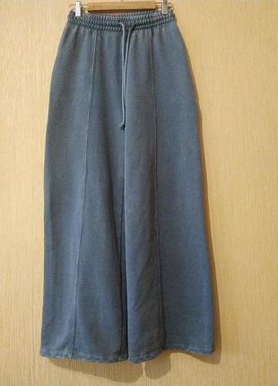 Штани жіночі трикотажні широкі