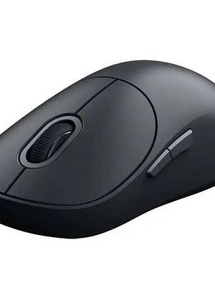 Беспроводная бесшумная компьютерная мышь xiaomi mi mouse 3 wireless 2.4 ггц подключение к 3 устройствам black