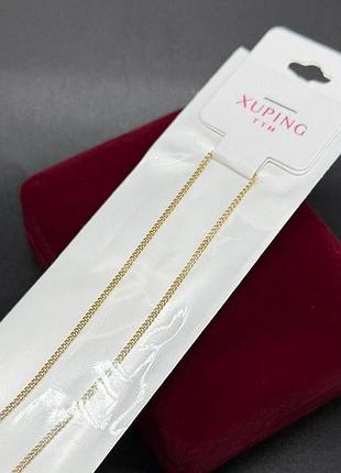 Красивые цепочки из мед стали гипоаллергенная бижутерия украшения xuping 50 см красивые цепочки бижутерия колье цепь