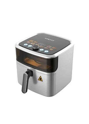Мультипіч аерофритюрниця sokany sk 10081 з великою чашею 9 л корпус із нержавіючої сталі 2000 вт