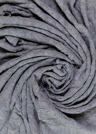 Плед hit kosa сірий тм прованс