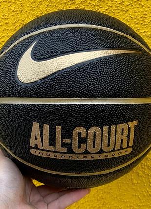 М'яч баскетбольний nike everyday all court розмір 7 композитна шкіра-гума для вулиці-зали (n.100.4369.070.07)