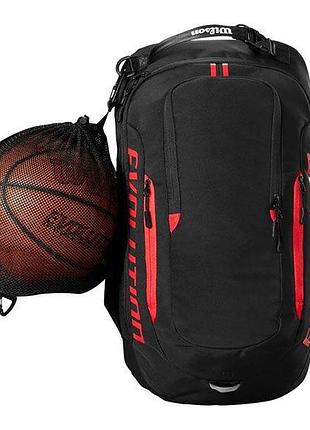 Рюкзак баскетбольный wilson evolution basketball gearpack 40 л (wz6015502)