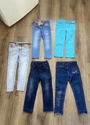 Джинси на 3-5 років лот