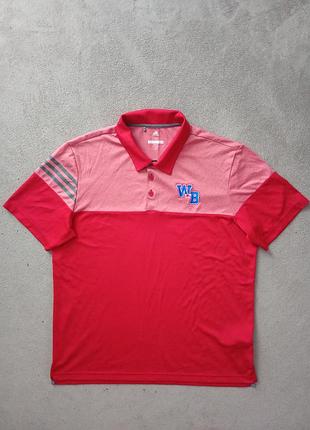 Брендова футболка поло adidas.