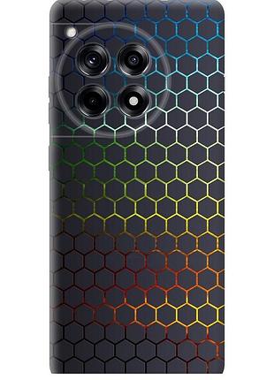 Чохол силіконовий на телефон oneplus 12r соти, які переливаються "498u-3658-58250"