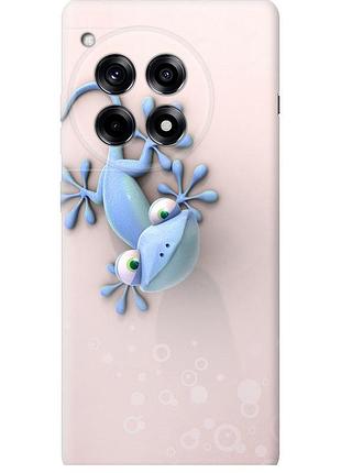 Чехол силиконовый на телефон oneplus 12r геккончик "1094u-3658-58250"