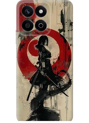 Чохол силіконовий на телефон huawei honor x7c бойове мистецтво "6126u-3874-58250"