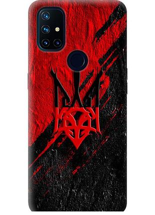 Чехол силиконовый патриотический на телефон oneplus nord n10 5g герб v4 "5293u-3655-58250"