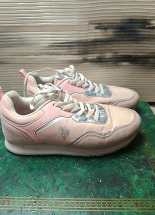 Кросівки жіночі фірми us polo assn розмір 35 стан середній треба випрати