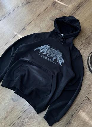 Adidas рідкісне худі в стилі metal rock