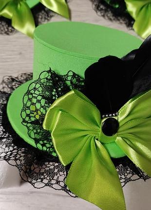 Мини-капеллюшек на заколках или обручи карнавальный весна первоцвет