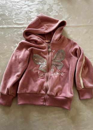Тепла толстовка 4-5 р