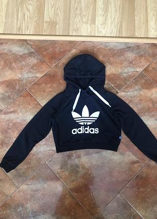 Худі вкорочене адідас xs