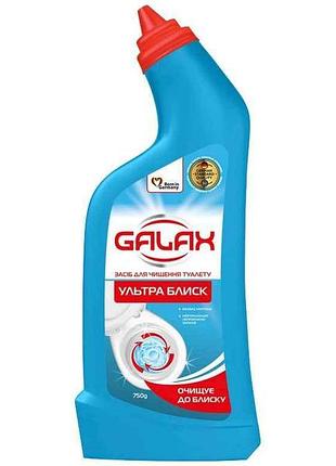 Средство для мытья унитаза 750мл das powerclean ультра блеск тм galax