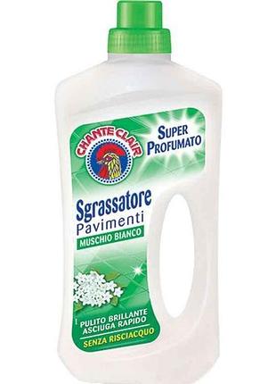 Засіб для миття підлоги 750мл знежирювальний білий мускус тм chanteclair