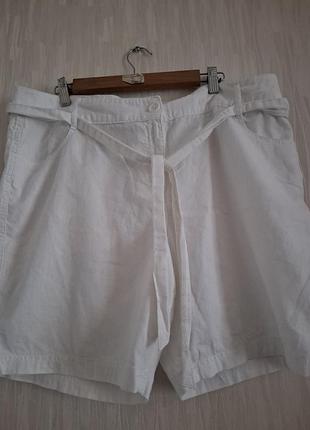 Шорты лен коттон 16/44 размера