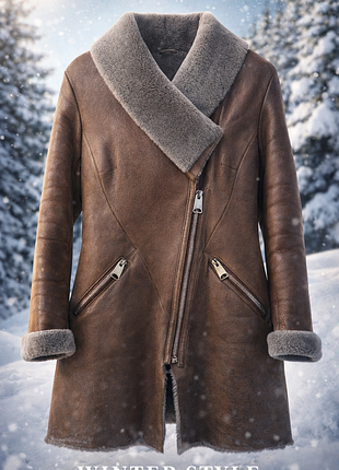 Дублянка жіноча. натуральна овчина. розмір s