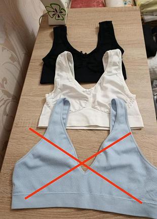 Комплект 2шт топ майка бралет  розмір m - l