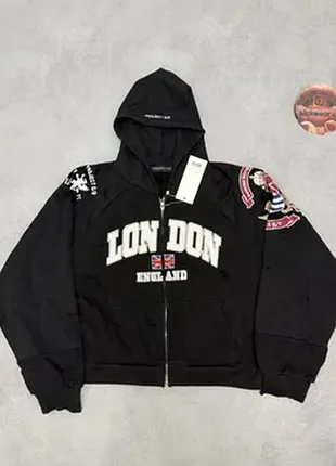 Худи grailz project g/r london zip up vetements