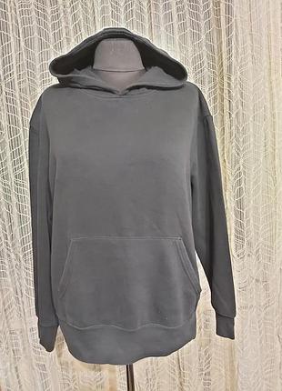 Худи теплое мужское, толстовка мужская с начессом, свитшот мужской на флисе большого размера