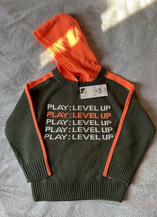 Новий светр ovs для хлопчика, 4-5 років, 110 см